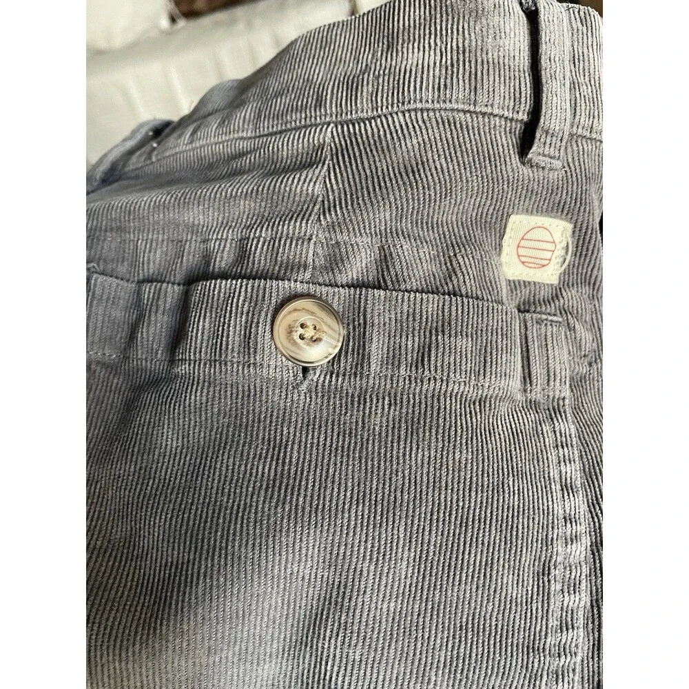 Marine Layer Mens 30x32 Ombre Blue Tomales Corduroy Pants - Picture 11 of 16
